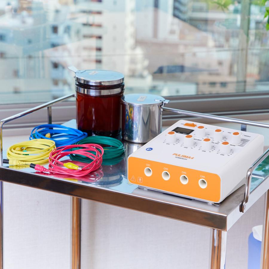 トワテック 【3台セット】鍼電極低周波治療器 PULSMA4s（パルスマ4s