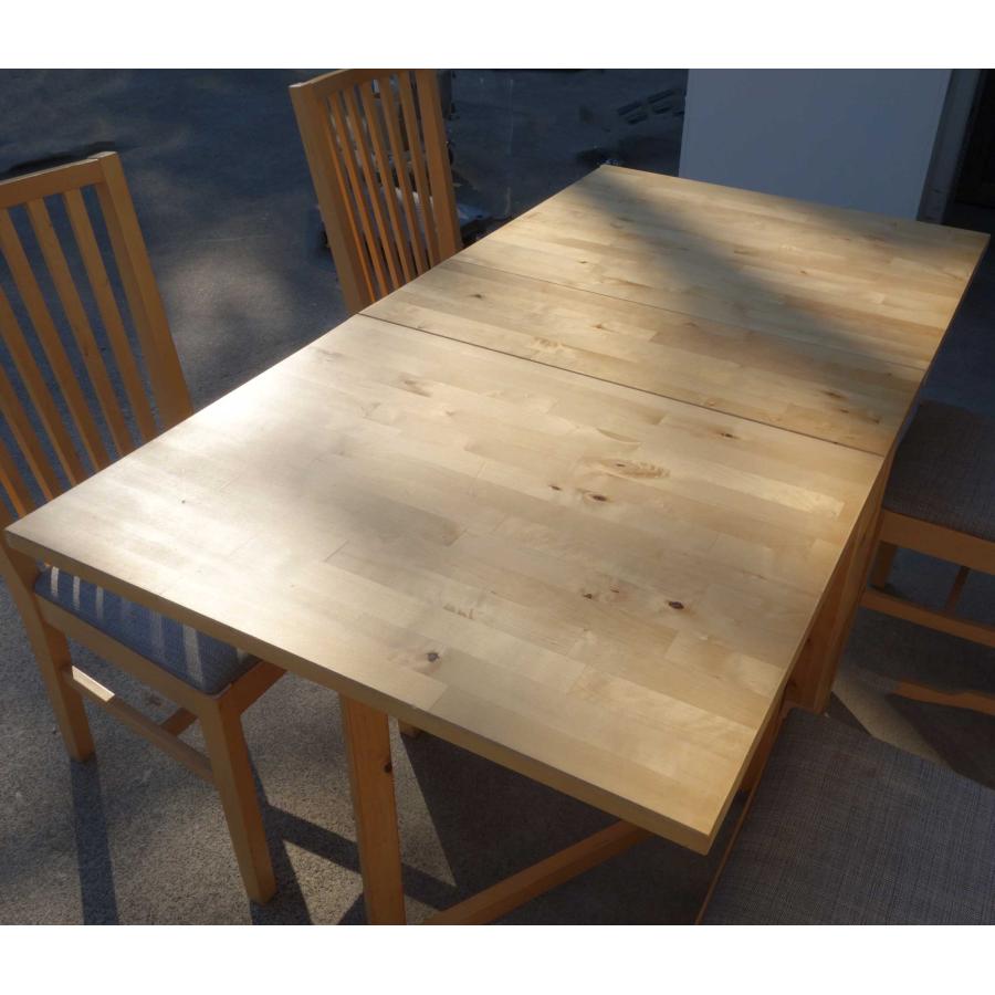 イケア（IKEA） ダイニング5点セット ◇ NORDEN 折りたたみテーブル