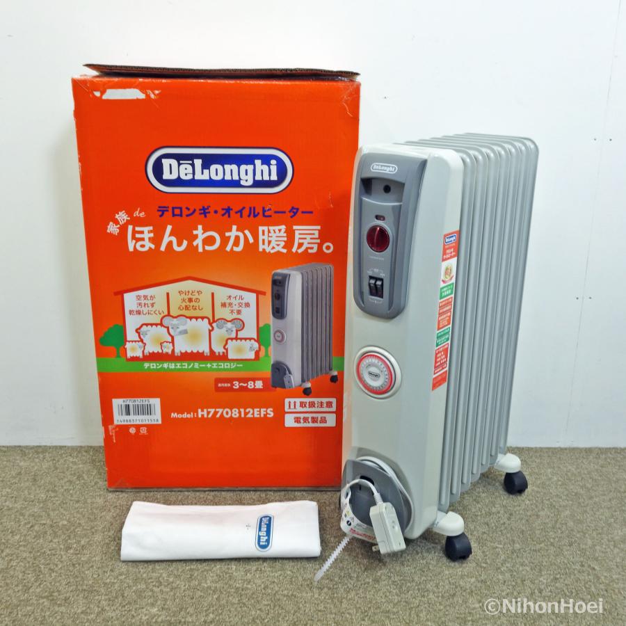 デロンギ（DeLonghi） 送料無料 オイルヒーター H770812EFS ◇ 3〜8畳