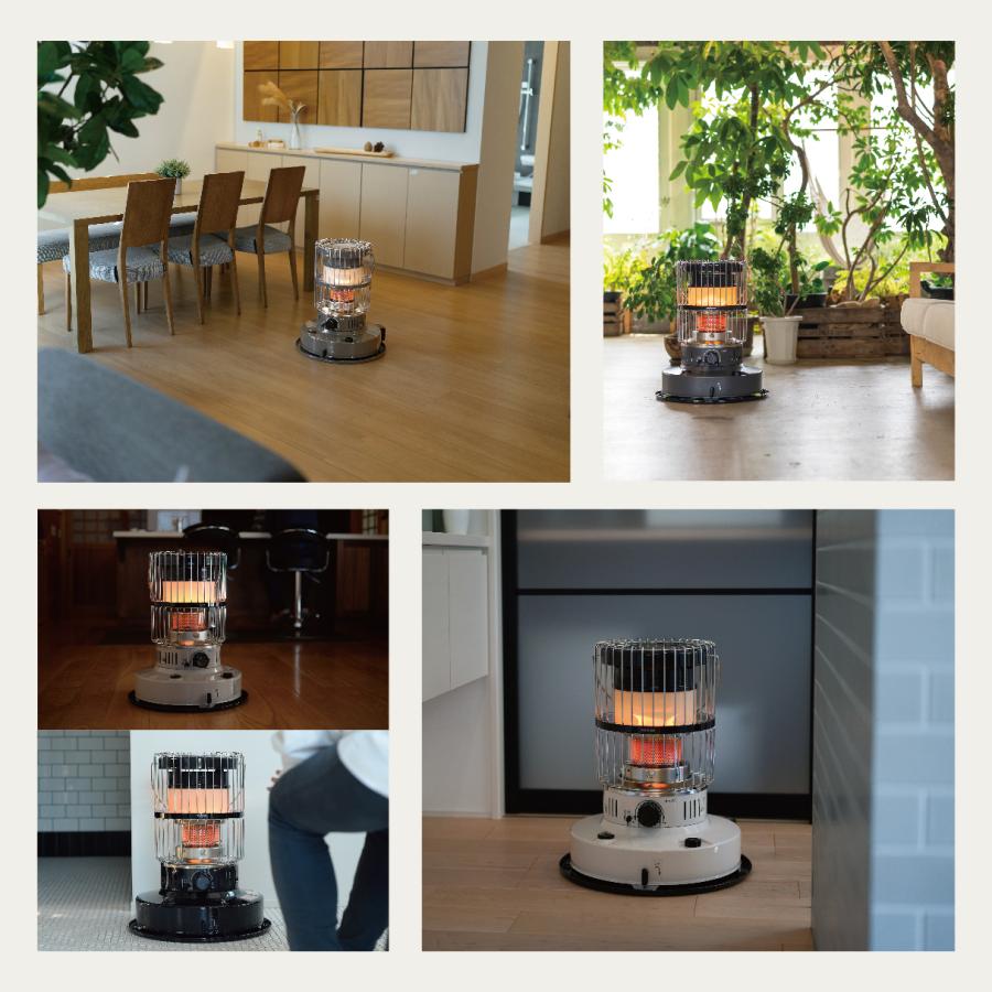 TOYOTOMI（トヨトミ） 石油ストーブ KR-47A 【トヨトミ公式】 グレー