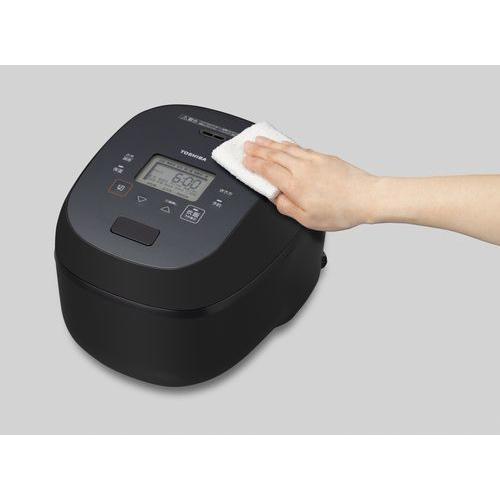 東芝(TOSHIBA) RC-10RWA-K(グランブラック) 炎匠炊き 真空IH炊飯器 5.5