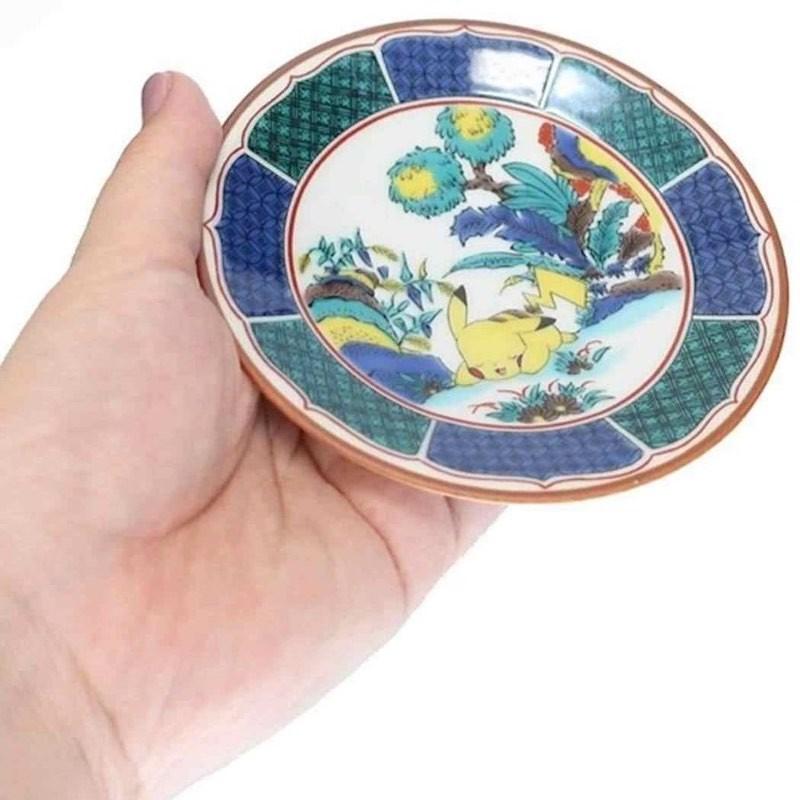 九谷焼 ポケモン 小皿 3枚セット おしゃれ 12cm 皿 ピカチュウ 食器