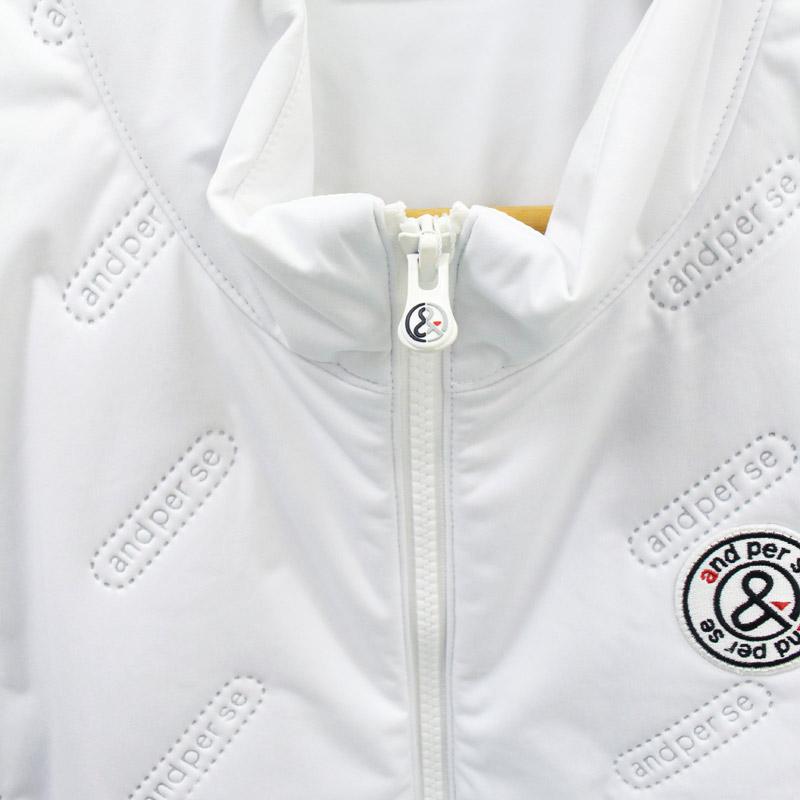 and per se（アンパスィ） ゴルフウェア メンズ 中綿ジャケット