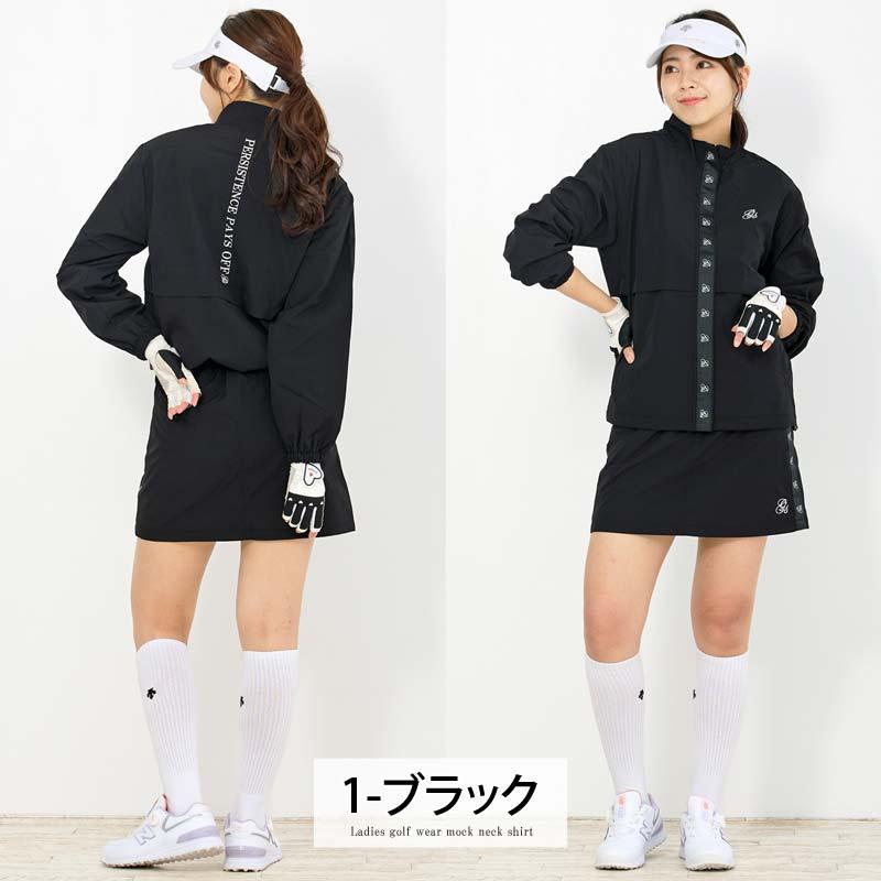 ゴルフウェア レディース 上下セットアップ gs GOLF ジップアップ