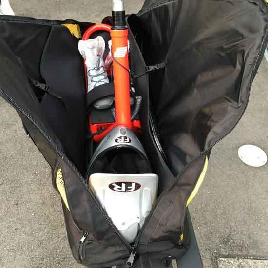 スノースクート キャリーバッグ 分割収納 (ベンチレーション