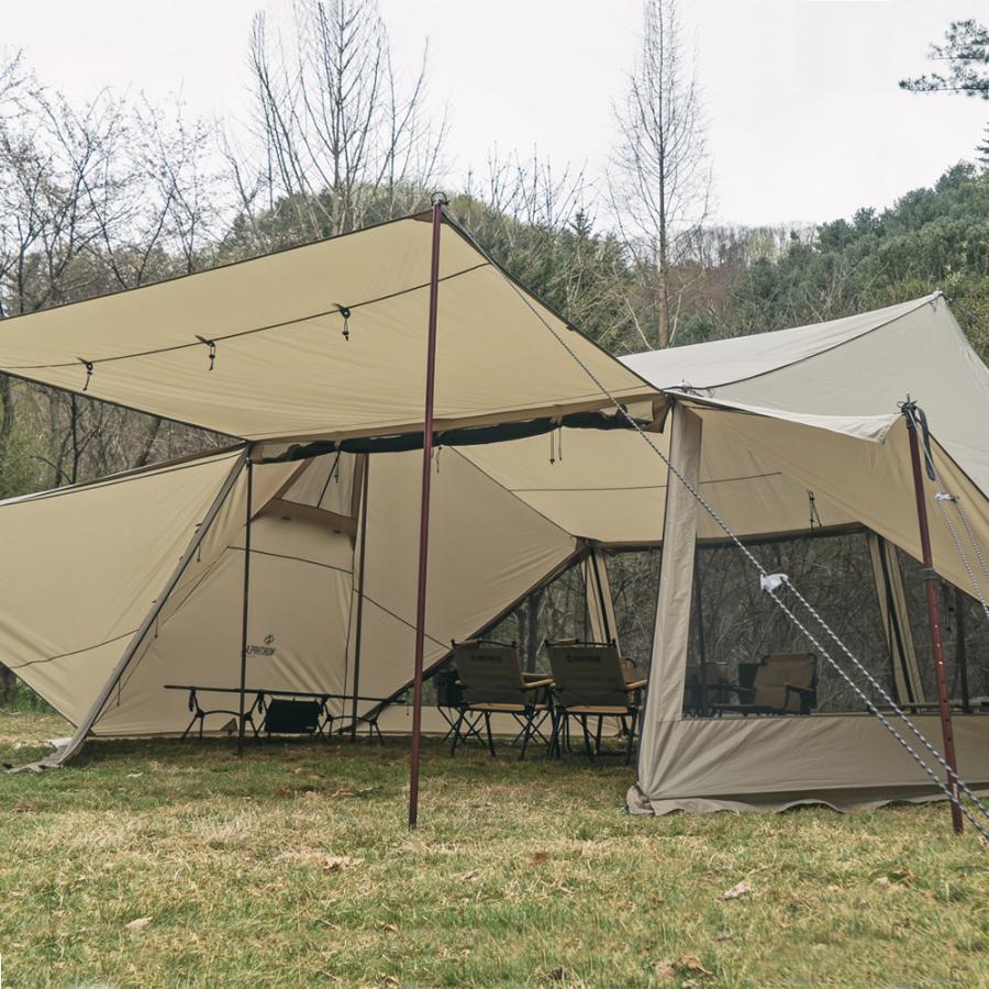 ノースピーク Northpeak OCTA SHELL OLIVE GRAY 韓国ブランド