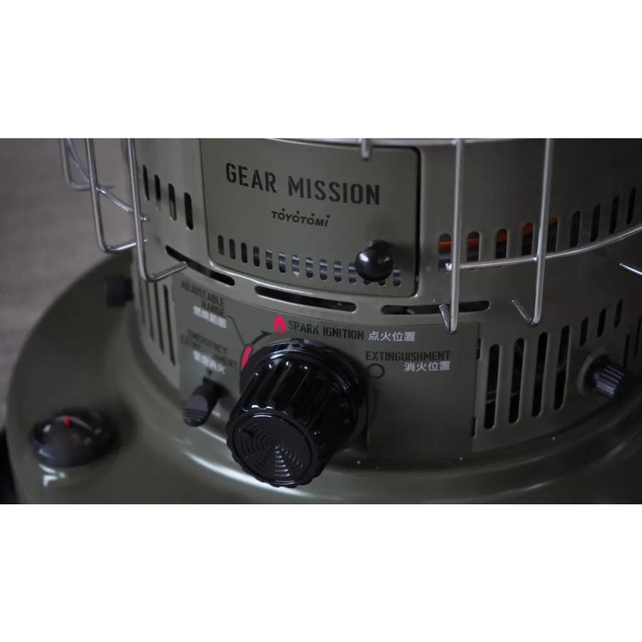 GEAR MISSION 2024年モデル TOYOTOMI(トヨトミ KS-GE67（G) オリーブ