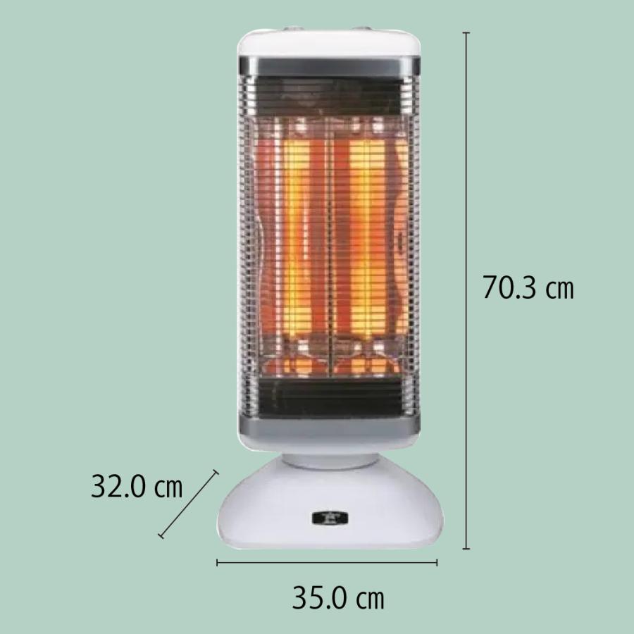 アラジン（Aladdin） 電気ストーブ ホワイト CAH-2G10EY(W) 電気
