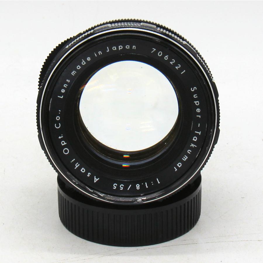 ペンタックス Pentax Super Takumar 1:1.8 55mm 初期型 フード付
