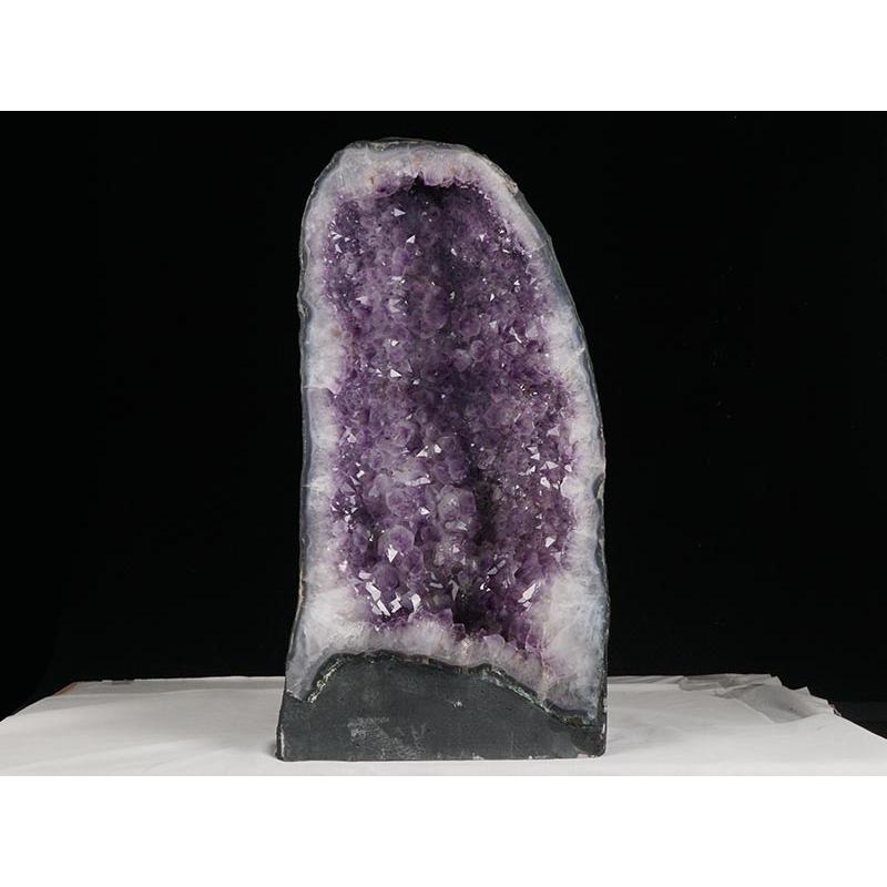 32.3Kg アメジストドーム 玄関に置ける 開運 風水 ブラジル産 ジオード