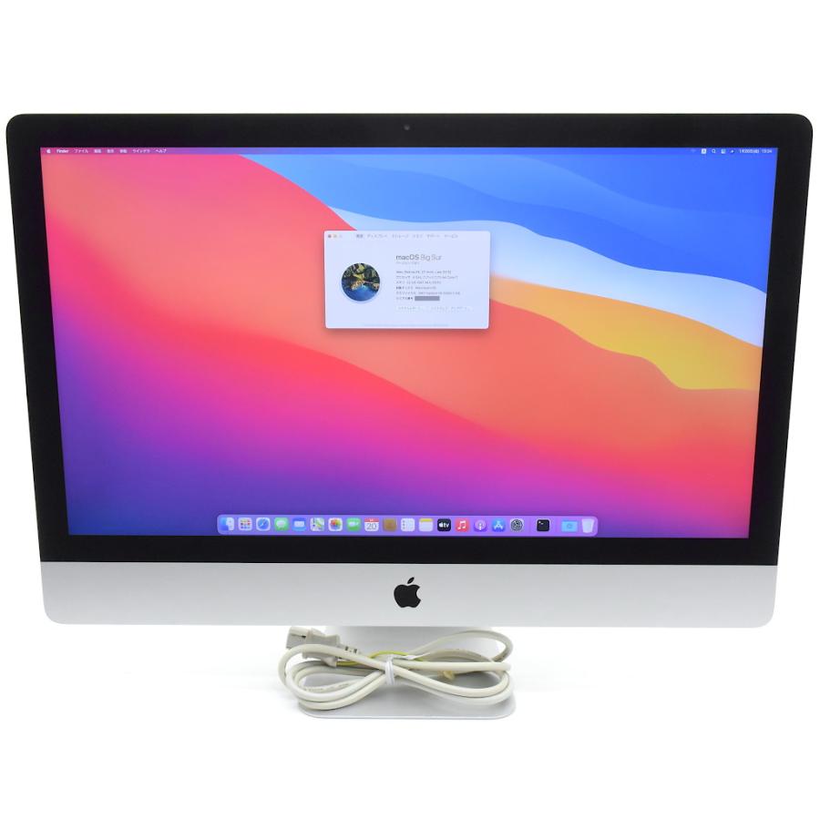 Apple iMac Retina 5K 27インチ Late 2015 Core i7-6700K 4GHz 32GB