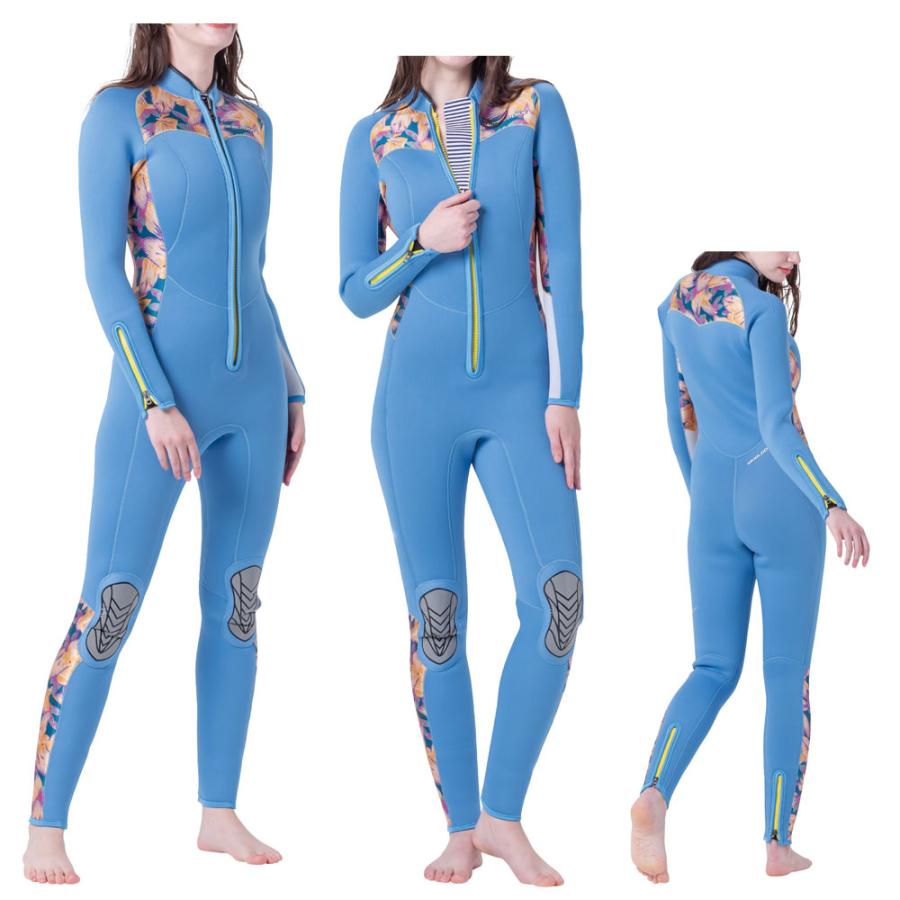 ワールドダイブ ダイビング用ウェットスーツ 3mm・5mm DCF 暖かい生地