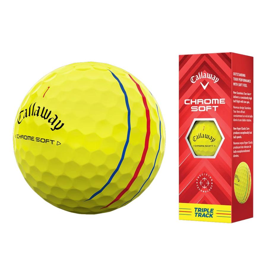 Callaway（キャロウェイ） クロム ソフト トリプル・トラック イエロー