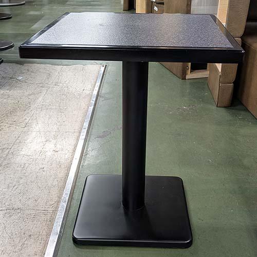 スナックテーブル 黒 大理石風天板 業務用 中古/送料無料 : 業務用厨房
