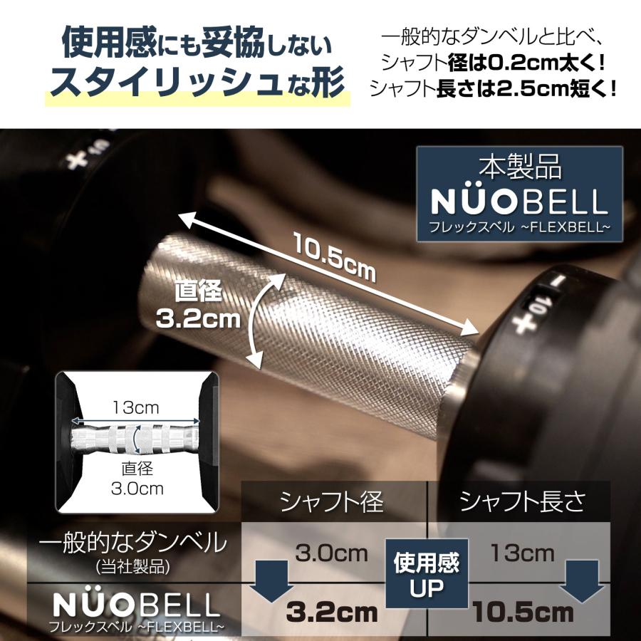 TOP FILM フレックスベル 2kg刻み 32kg flexbell 可変式ダンベル 32kg