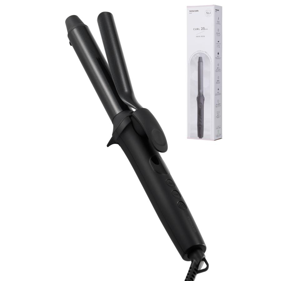 テスコム（TESCOM） カールアイロン 25mm コテ カール カールヘア
