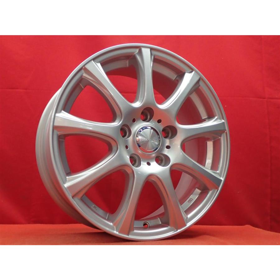 DUFACT デュファクト DS9 ホイール 4本 6.5J-16 PCD114.3 5穴 +53 ハブ