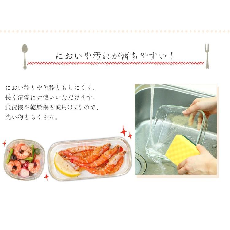 iwaki（イワキ） ガラス 保存容器 5点セット 耐熱ガラス 耐熱ガラス