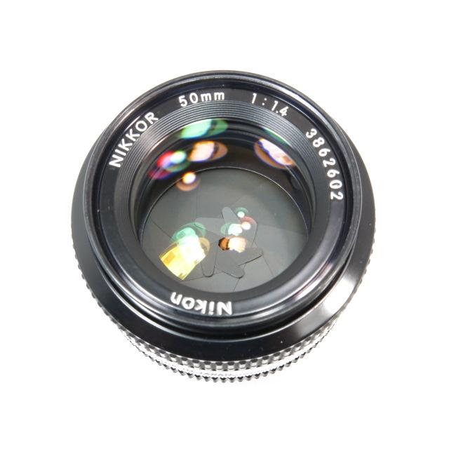 ニコン（Nikon） Nikon NEW NIKKOR 50mm F1.4 非Ai 単焦点 レンズ [管