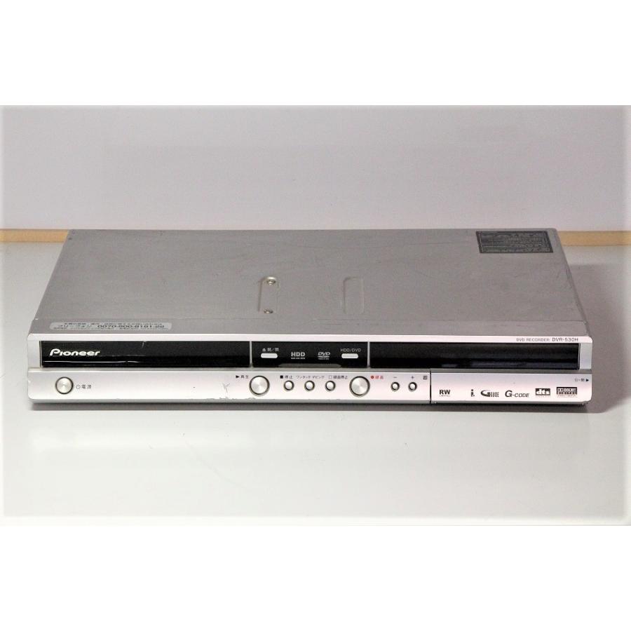 パイオニア DVR-530H DVD-R DL/-R/RW&HDDレコーダー 【中古品