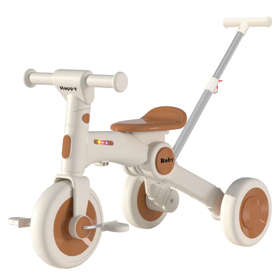 子供用三輪車 折りたたみ 4in1 自転車 バランスバイク 手押し三輪車