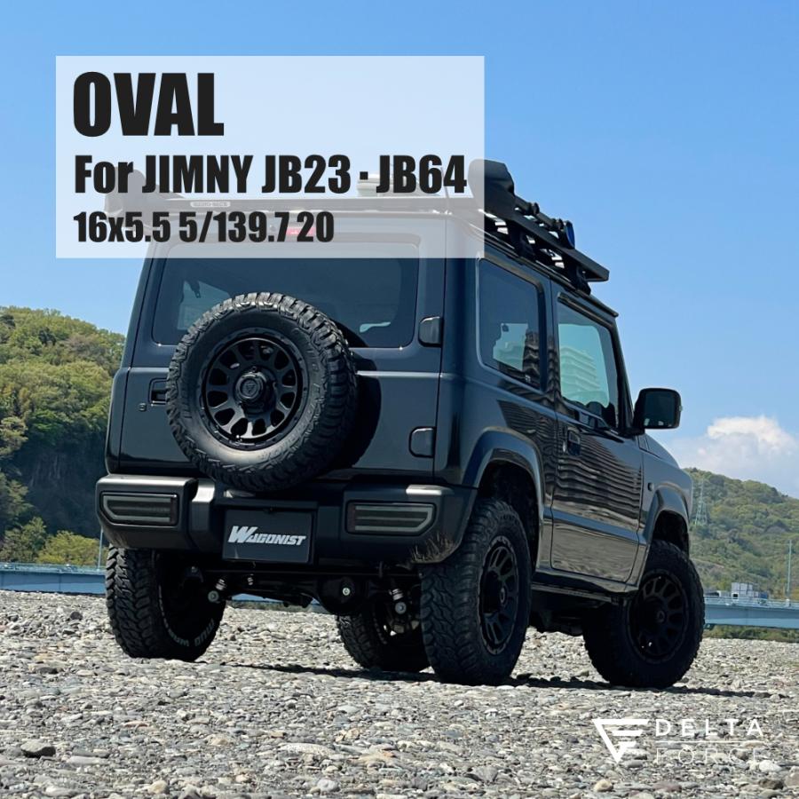 DELTA FORCE（デルタフォース） DELTA FORCE OVAL オーバル 16x5.5J 5