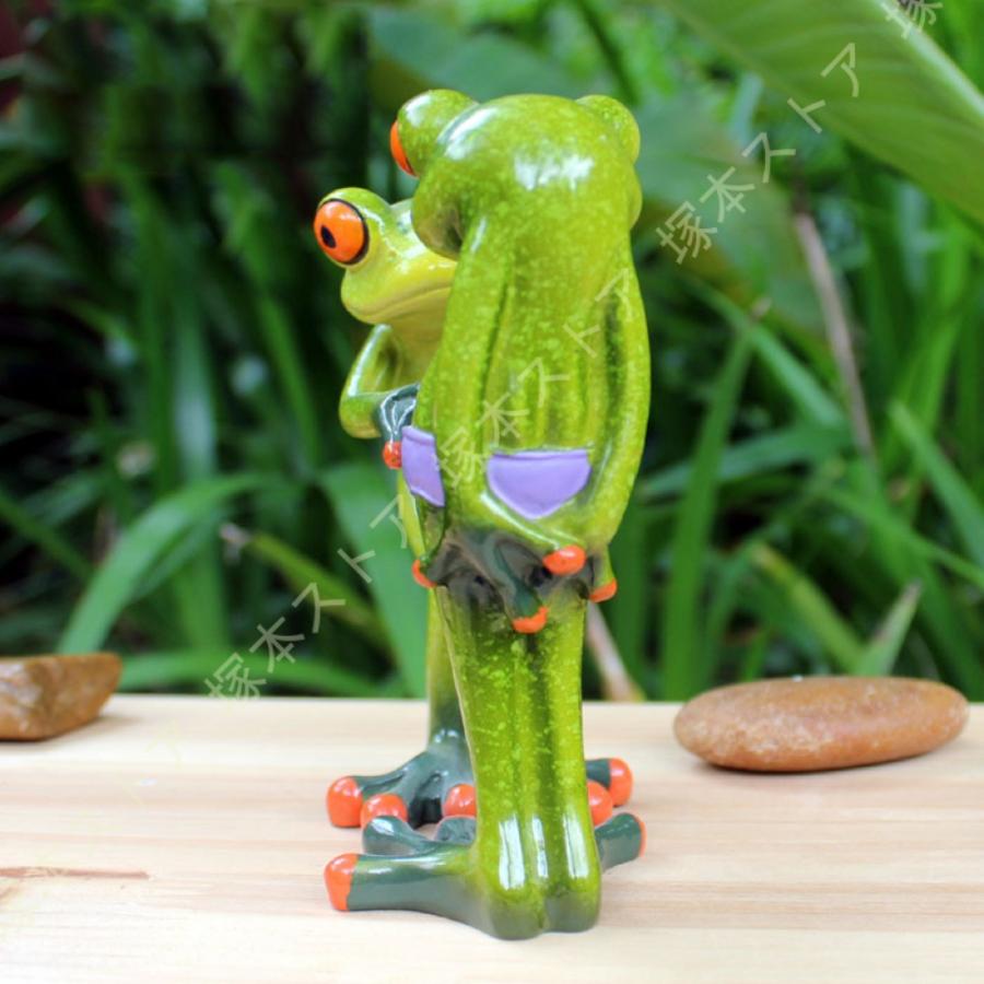 蛙置き物 カエルの置物 玄関 風水 縁起物 置物 商売繁盛 開運 風水