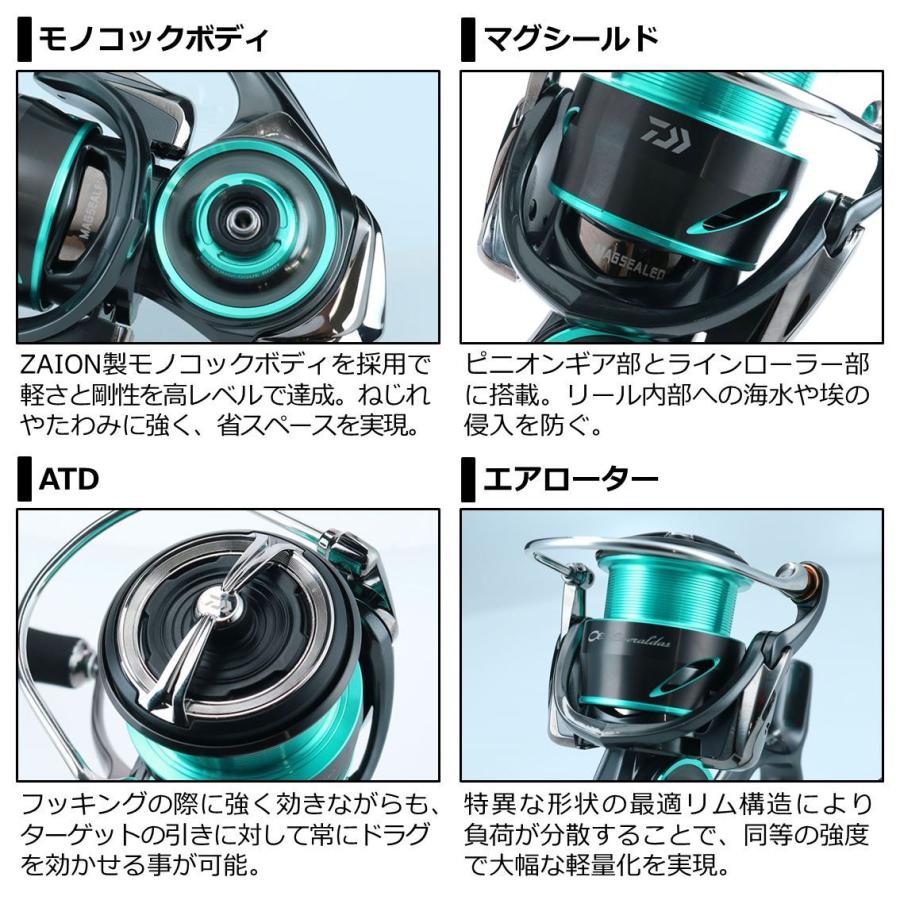 DAIWA（ダイワ） エメラルダス AIR LT2500-DH / リール 釣具 : 釣人館