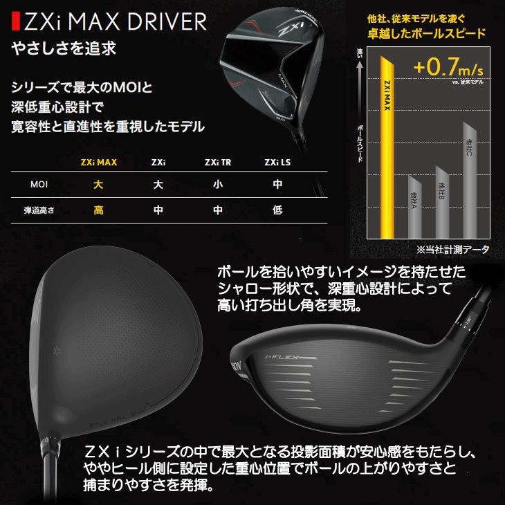 SRIXON ダンロップ スリクソン ZXi MAX ディアマナ ZXi50 ドライバー