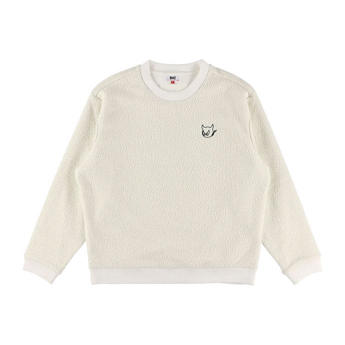 WAAC ゴルフ ワック リサイクルボアフリース長袖プルオーバー