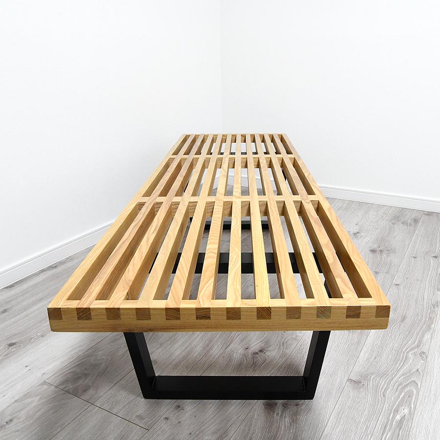 George Nelson（ジョージ・ネルソン） ネルソンベンチ 幅152cm による