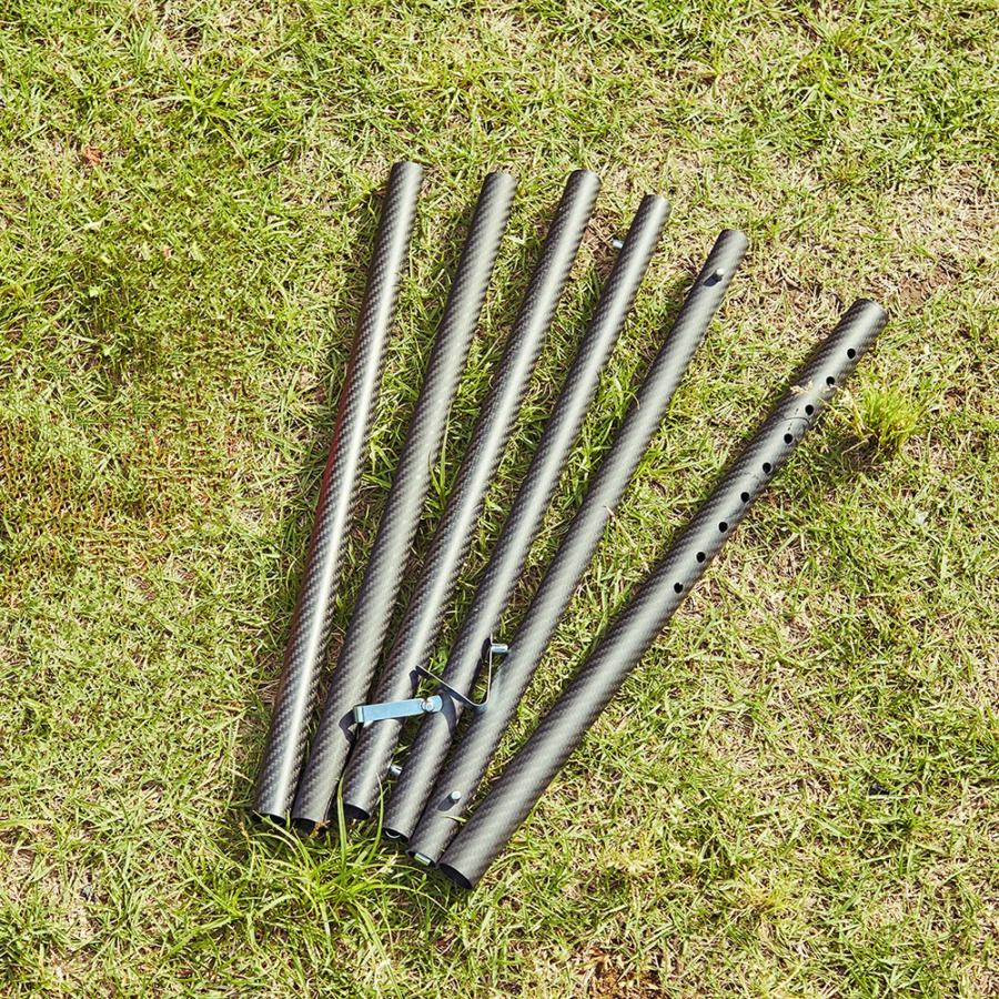 カーボンファイバーポール/レッドクリフ用 センターポール Carbon Pole
