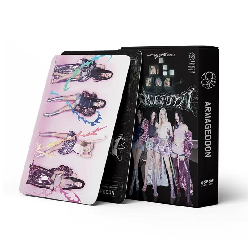 aespaグッズ フォト カード 55枚 セット トレカ エスパ 写真 全員