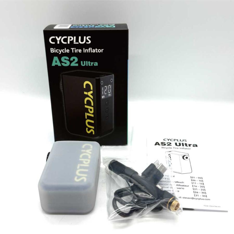 在庫あり】CYCPLUS AS2 Ultra サイクプラス 電動空気入れ 気圧表示