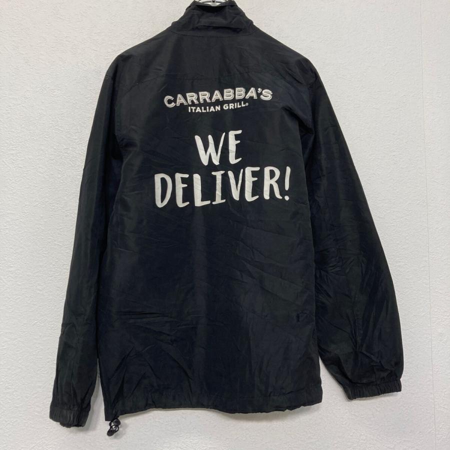 Dunbrooke ナイロン ジャケット S ブラック バックプリント ブルゾン