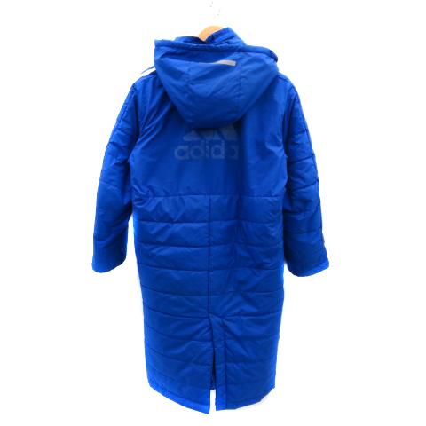 adidas（アディダス） ベンチコート ロング丈 ジップアップ 2way