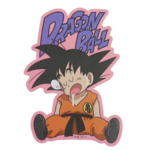 ダイカットシール キャラクターステッカー 悟空 ロゴ PUxPK
