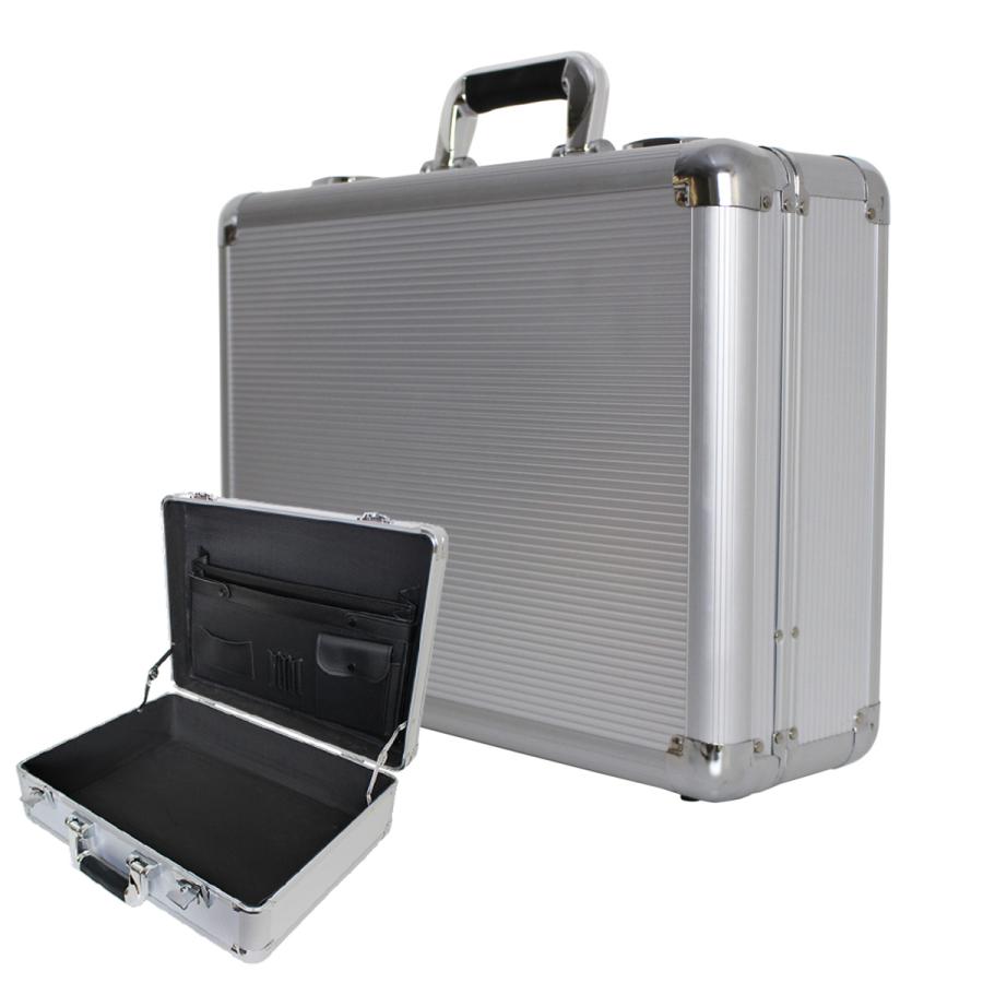 WEIMALL（ウェイモール） アタッシュケース A3 A4 B5 アルミ 鍵付 軽量