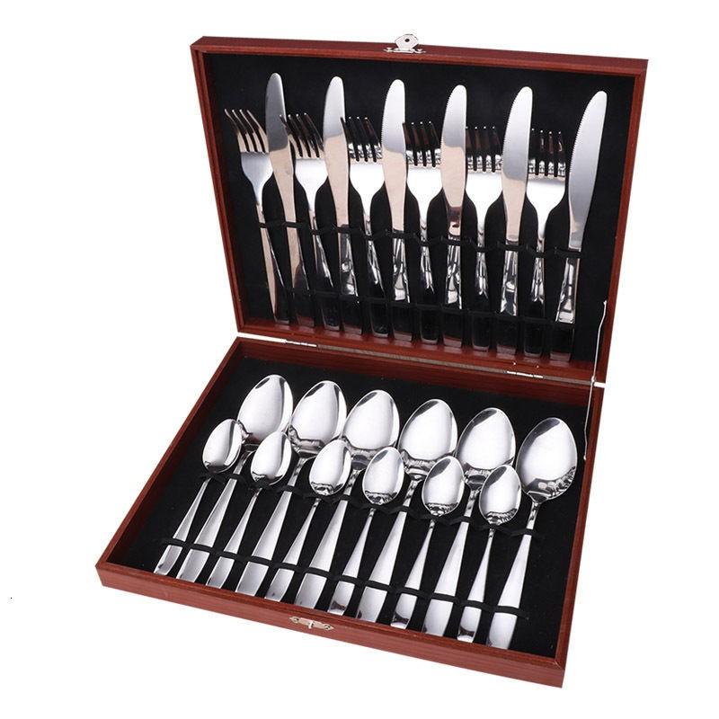 高級 カトラリーセット ステンレススチール ディナー ナイフ フォーク