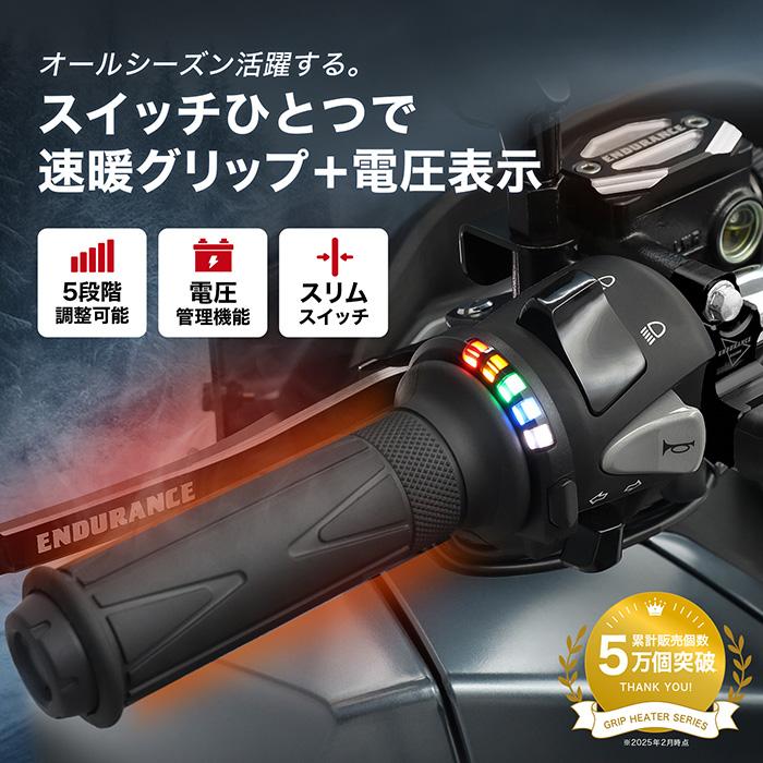 ENDURANCE（エンデュランス） Ninja ZX-25R ZX250E グリップヒーターSP