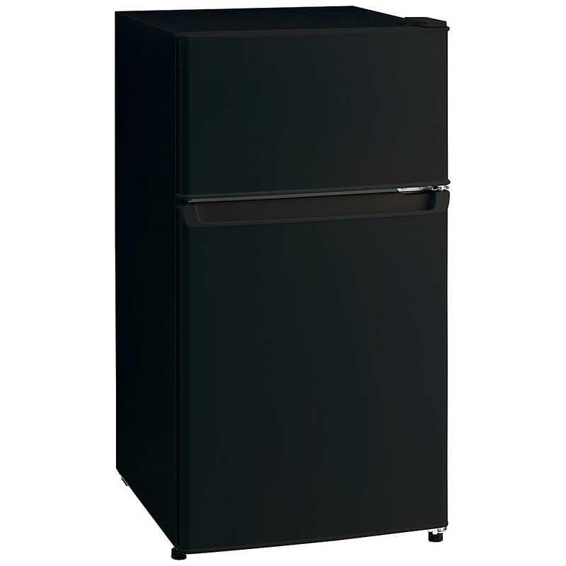 新生活家電4点セット ブラック 黒 冷蔵庫87L 2ドア右開き 洗濯機5kg