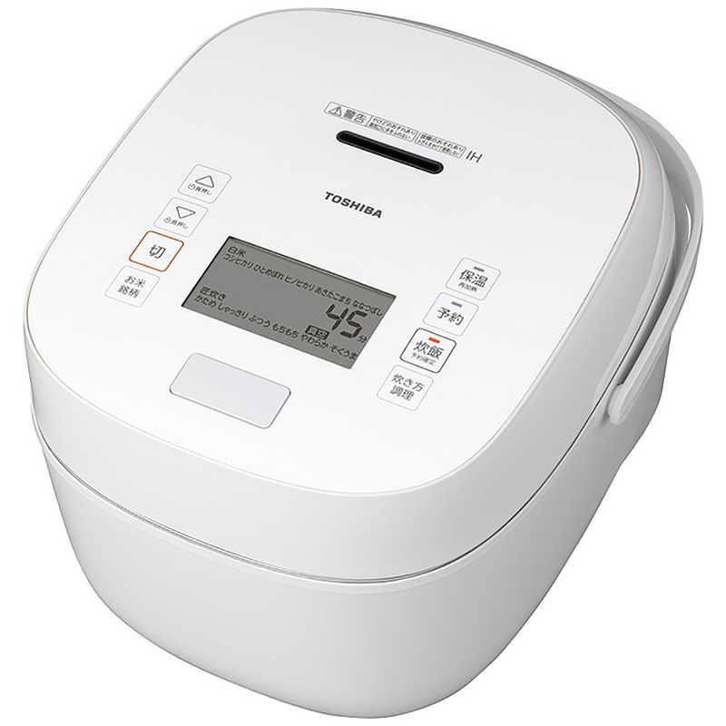 東芝 TOSHIBA 炊飯器 1升 炎匠炊き 真空圧力IH グランホワイト RC