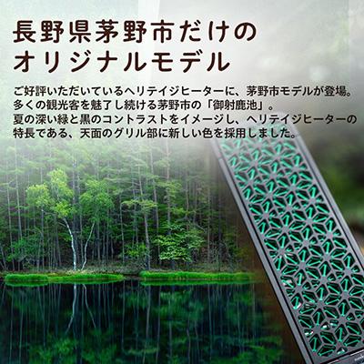 ふるさと納税 茅野市 茅野市オリジナルモデル 風が出ない電気暖房機