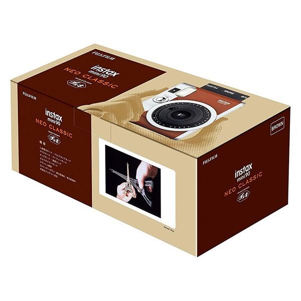 チェキ 本体 instax mini 90 ネオクラシック ブラウン＆チェキ用