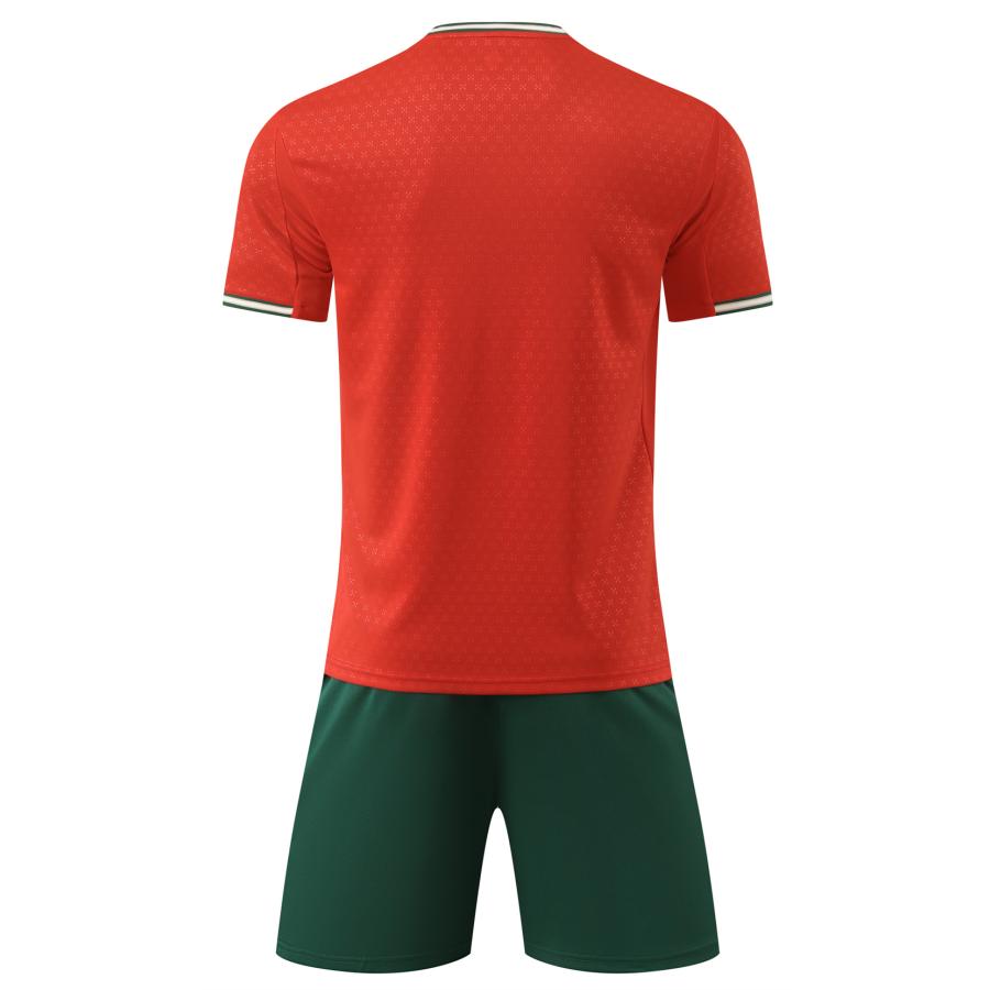 B91 ポルトガル代表 サッカーユニフォーム 2024-2026年ホーム 大人用