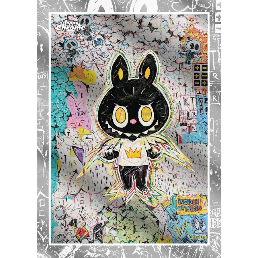 Topps ラブブ トレーディングカード 2025 Topps Chrome Labubu 10th