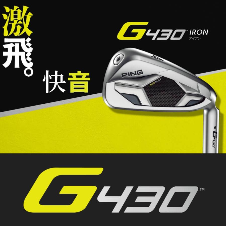 PING（ピン） アイアン PING G430 アイアン6本セット (6l〜9l、PW、45