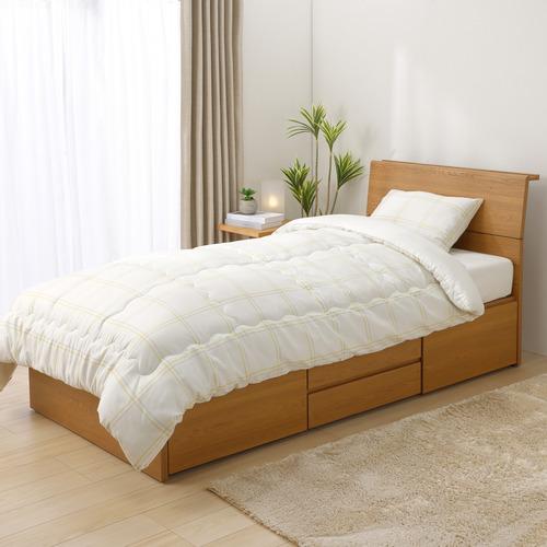 新生活応援特価】[シングル]ヤマダオリジナル 引き出し付ベッド