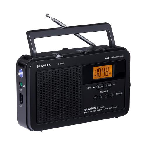 東芝 AX-HRT60(K) LEDライト付きホームラジオ 声くっきり機能搭載 高