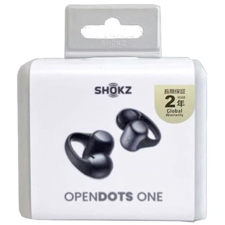 Shokz(ショックス) OPENDOTS ONE Black SKZ-EP-000054 イヤーカフ型
